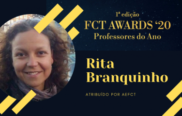 Rita Branquinho eleita Professora do Ano 2019/20 - AEFCT