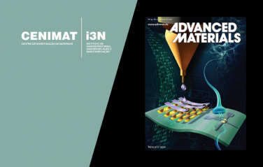Cover of Advanced Materials Magazine with CENIMAT|i3N teamwork