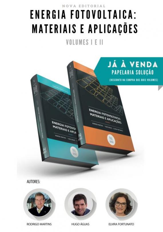 Energia Fotovoltaica: Materiais e Aplicações já se encontra à venda