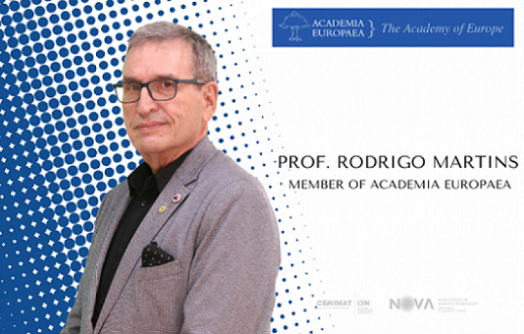 Professor Rodrigo Martins, Membro da Academia Europaea