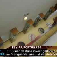 Professores Rodrigo Martins e Elvira Fortunato com destaque no programa da RTP 3 Olhar o Mundo