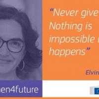 Elvira Fortunato distinguida na nova Campanha Europeia #EUwomen4future